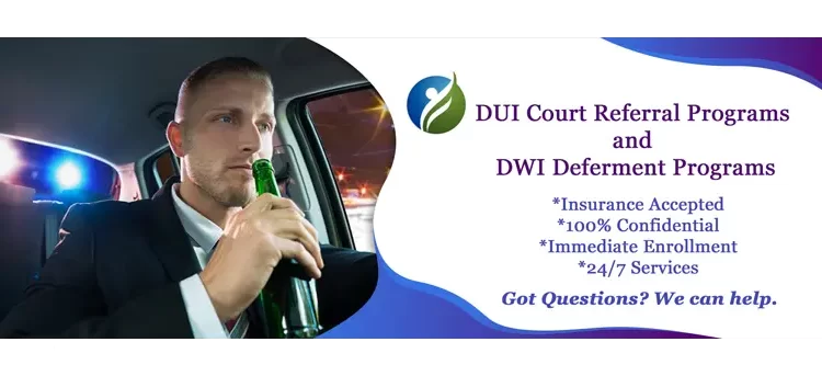 DUI Court Referral Programs are available near you. Insurance Accepted 100% Confidential Immediate Enrollment 24/7 Services