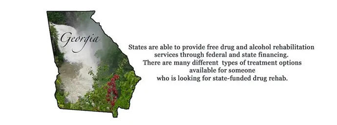 The state of Georgia is able to provide free drug and alcohol rehabilitation services through federal and state financing. There are many different types of treatment options for substance abuse available for someone who is looking for state-funded drug rehab.