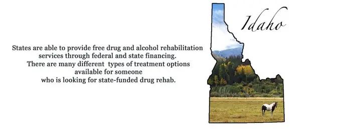 The state of Idaho is able to provide free drug and alcohol rehabilitation services through federal and state financing. There are many different types of treatment options for substance abuse available for someone who is looking for state-funded drug rehab.