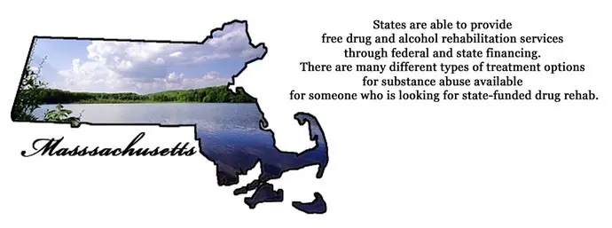 The state of Massachusetts is able to provide free drug and alcohol rehabilitation services through federal and state financing. There are many different types of treatment options for substance abuse available for someone who is looking for state-funded drug rehab.