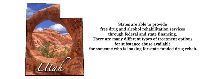 The state of Utah is able to provide free drug and alcohol rehabilitation services through federal and state financing. There are many different types of treatment options for substance abuse available for someone who is looking for state-funded drug rehab.