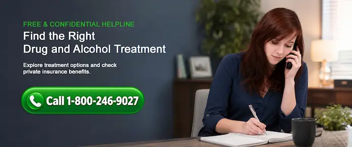 Confidential addiction treatment help — call 1-800-246-9027