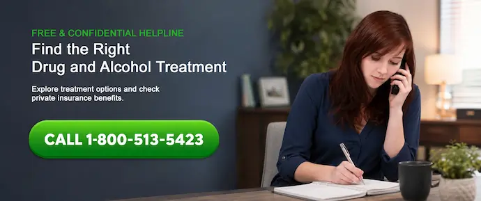 Addiction treatment helpline specialist providing confidential assistance